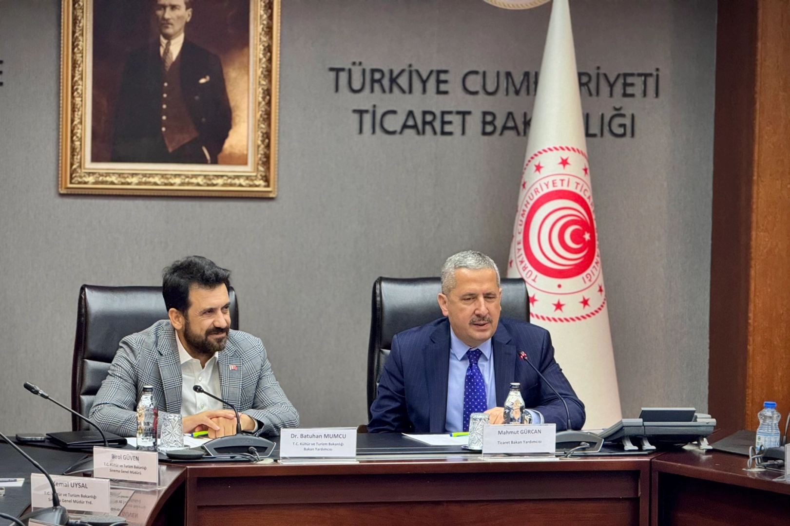 Sinema sektörü Ticaret Bakanlığı'nda değerlendirildi