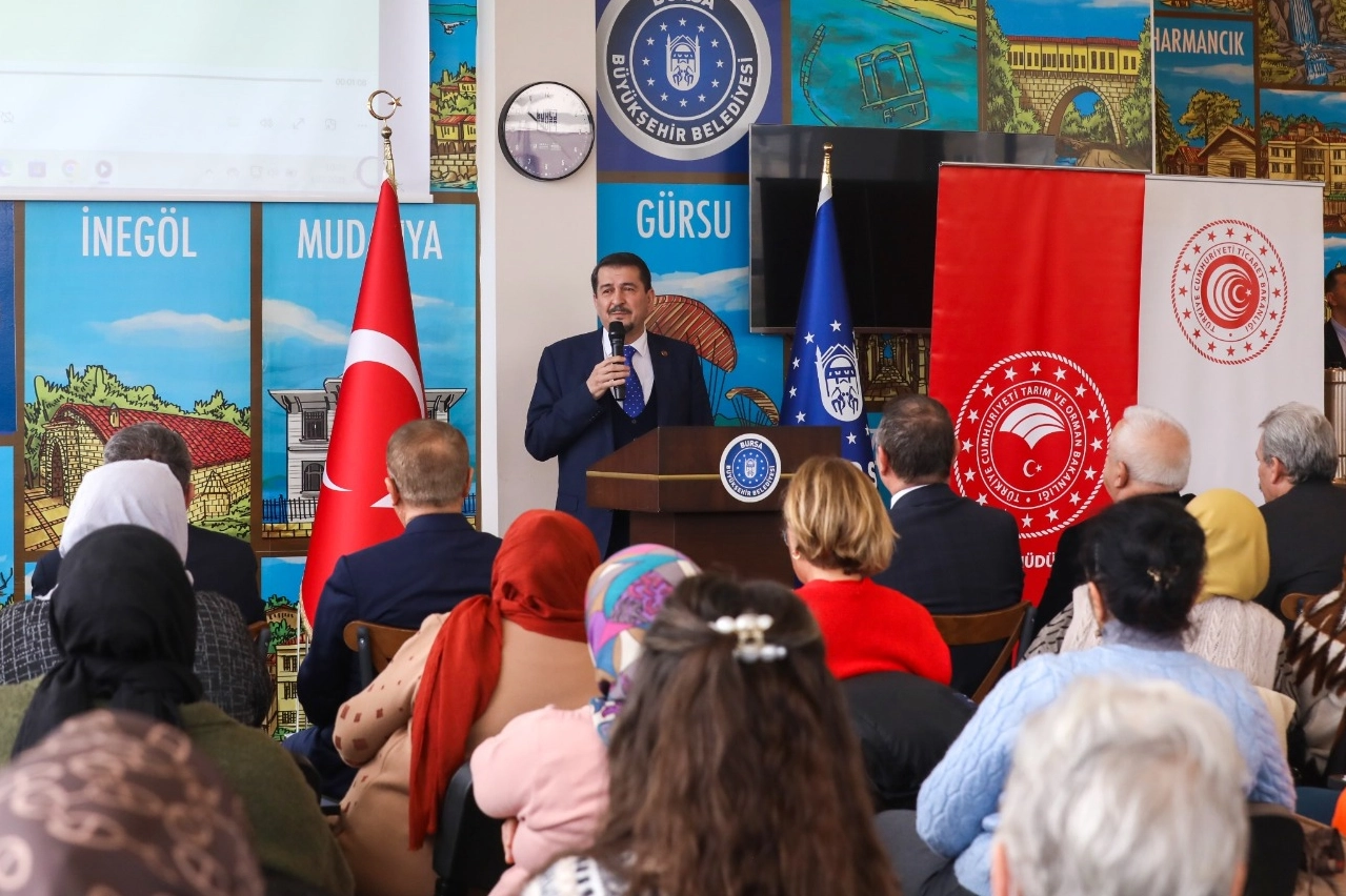 Bursa B&uuml;y&uuml;kşehir'den &uuml;reticiye g&uuml;&ccedil;l&uuml; destek