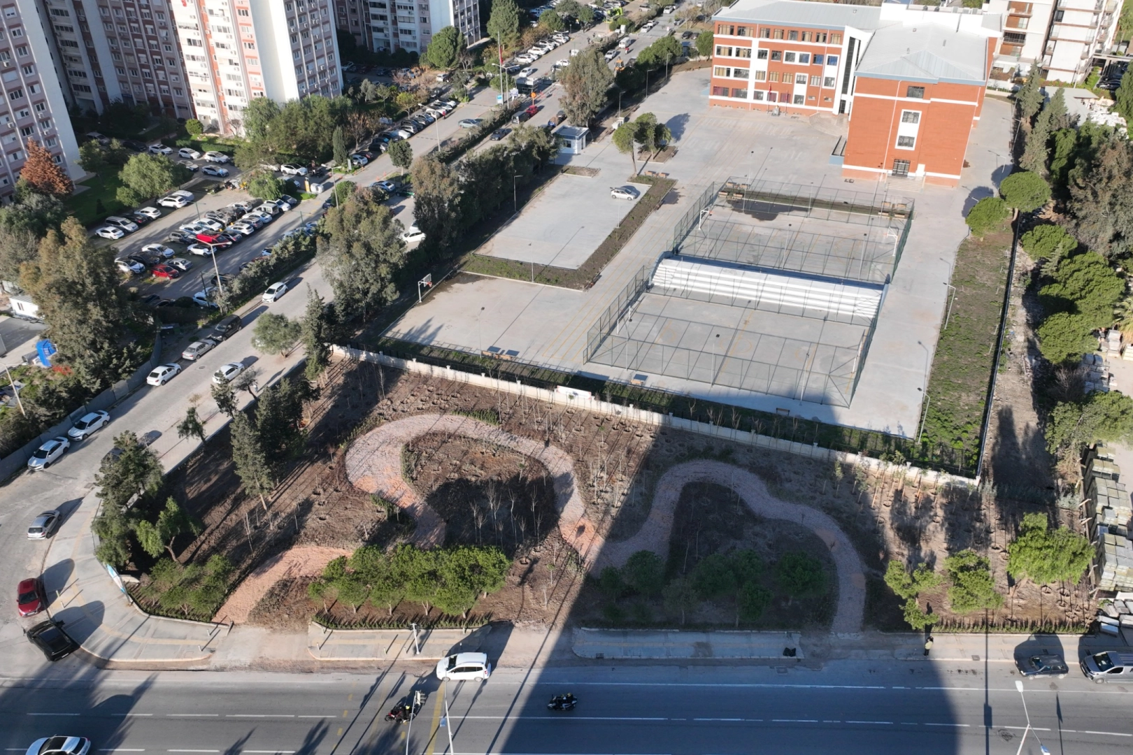 İzmir'de betonun arasından orman &ccedil;ıktı