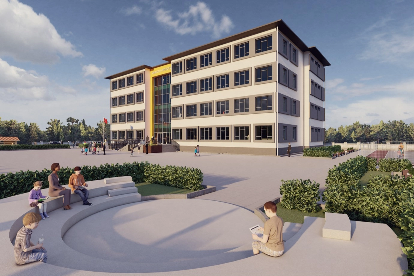 Bursa Kestel&rsquo;de Musa Fırat Coştun Ortaokulu yeniden yapılıyor