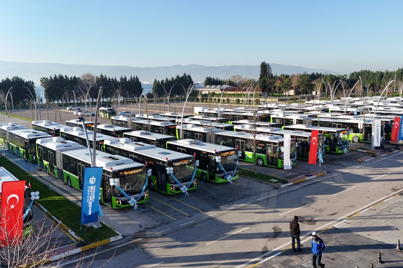 Kocaeli'nin ulaşım filosuna 68 otob&uuml;s takviye