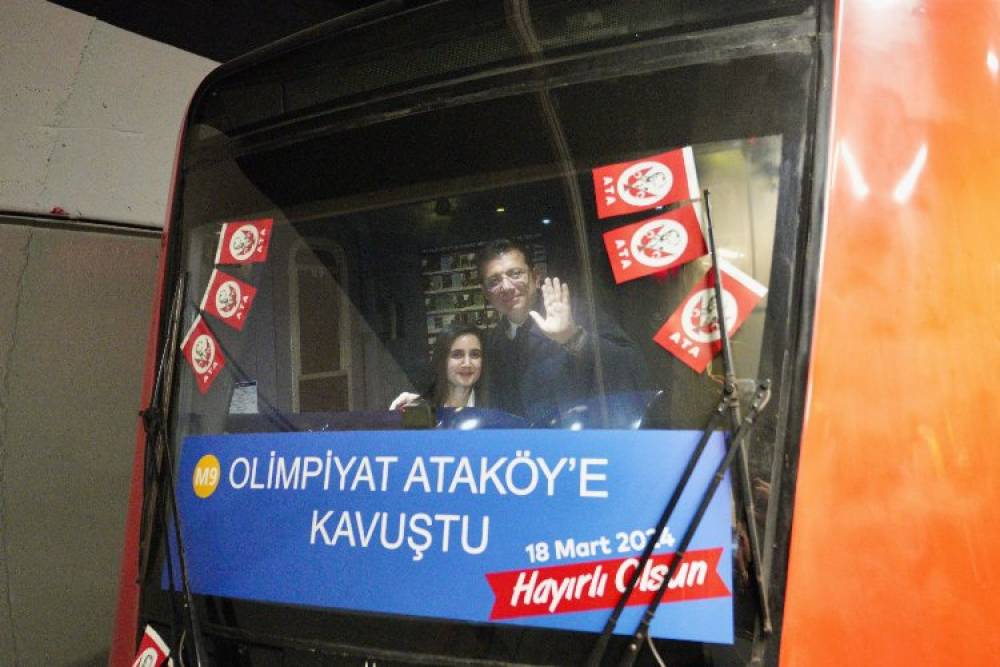 Ataköy-İkitelli metro hattı hizmete girdi