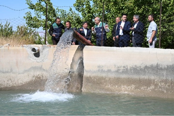 Malatya'da 4 bin 500 dönüm alanda tarımsal sulama