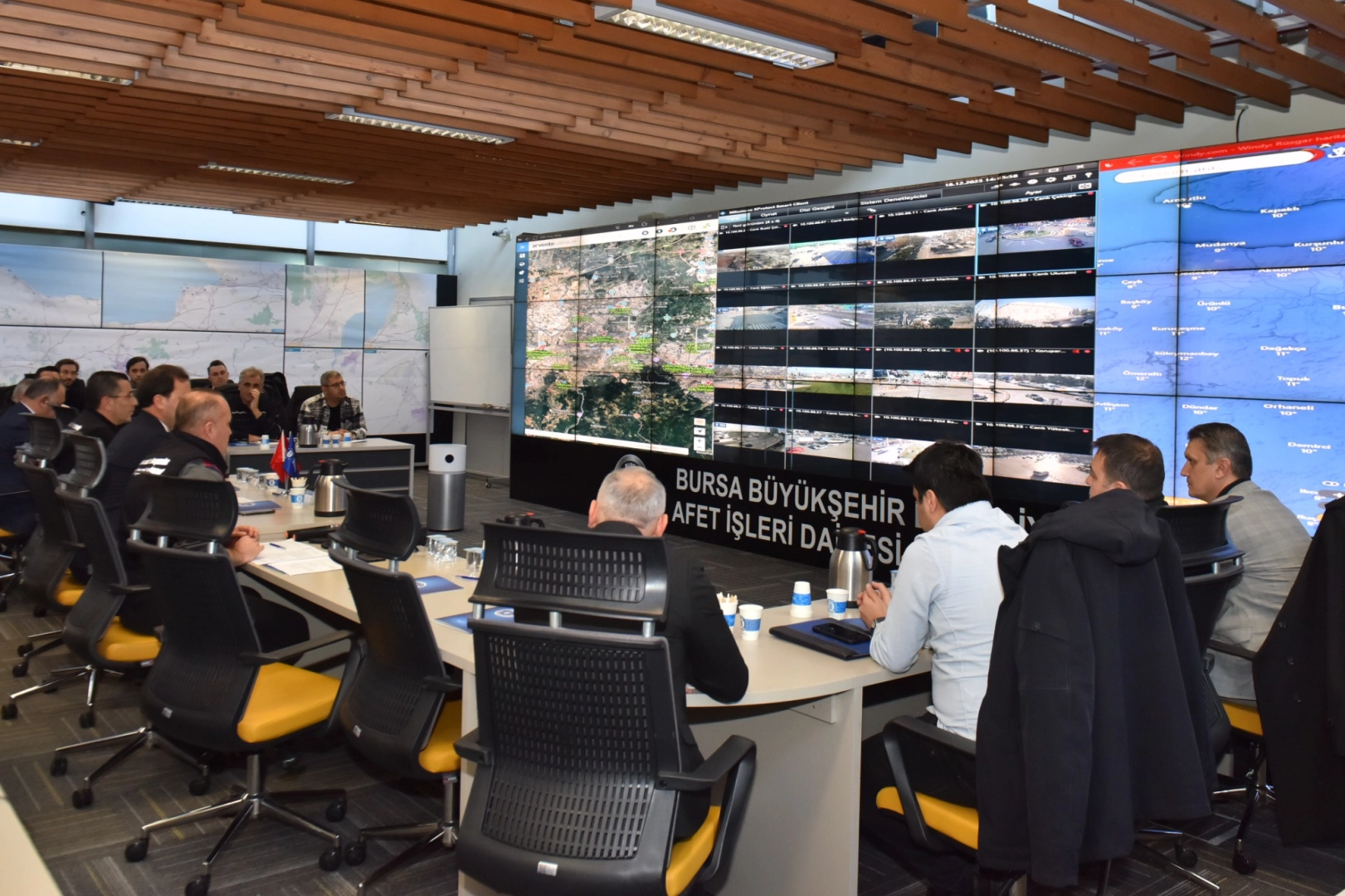 Bursa B&uuml;y&uuml;kşehir'den kış tatbikatı