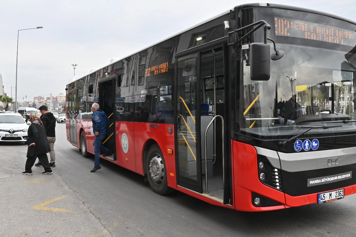 Manisa'da 23 Nisan’da ücretsiz ulaşım hizmeti