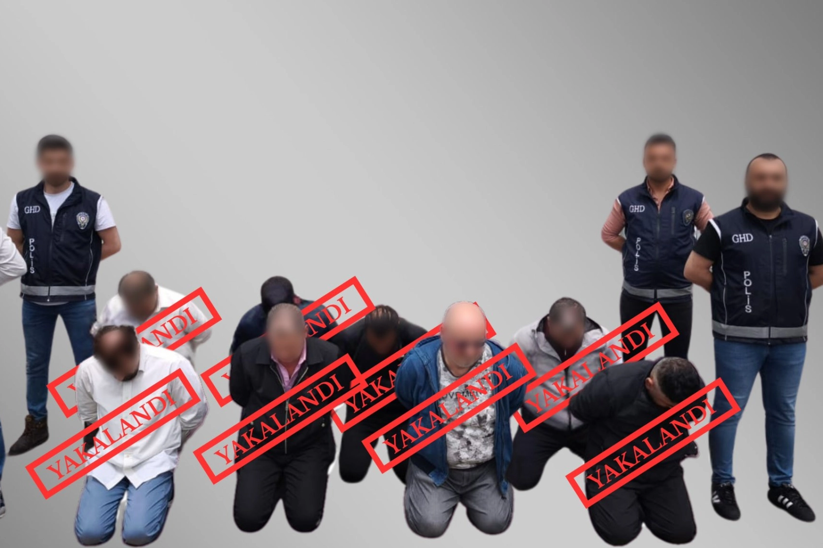 INTERPOL bağlantılı dev operasyonda 6 ilde 23 şüpheli yakalandı