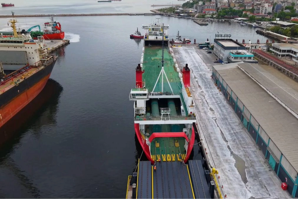 Bandırma-Tekirdağ tren feribot hattı hizmete başladı