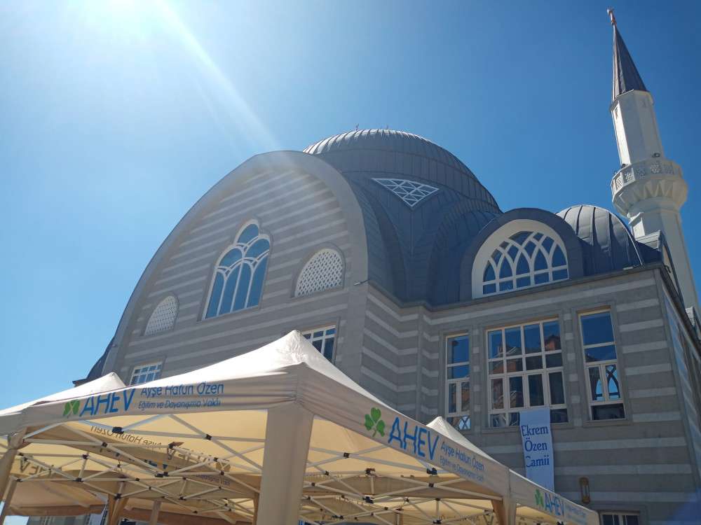 EKREM ÖZEN CAMİİ AÇILDI