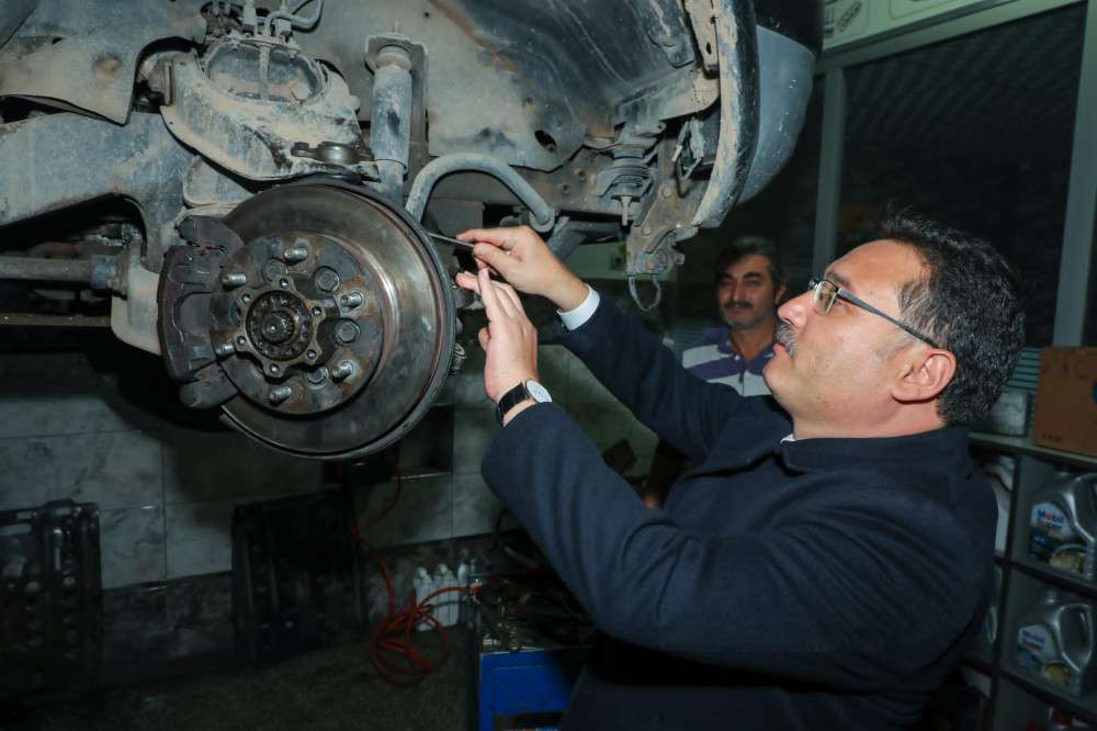 Oto Sanatkârları'na Vali motivasyonu