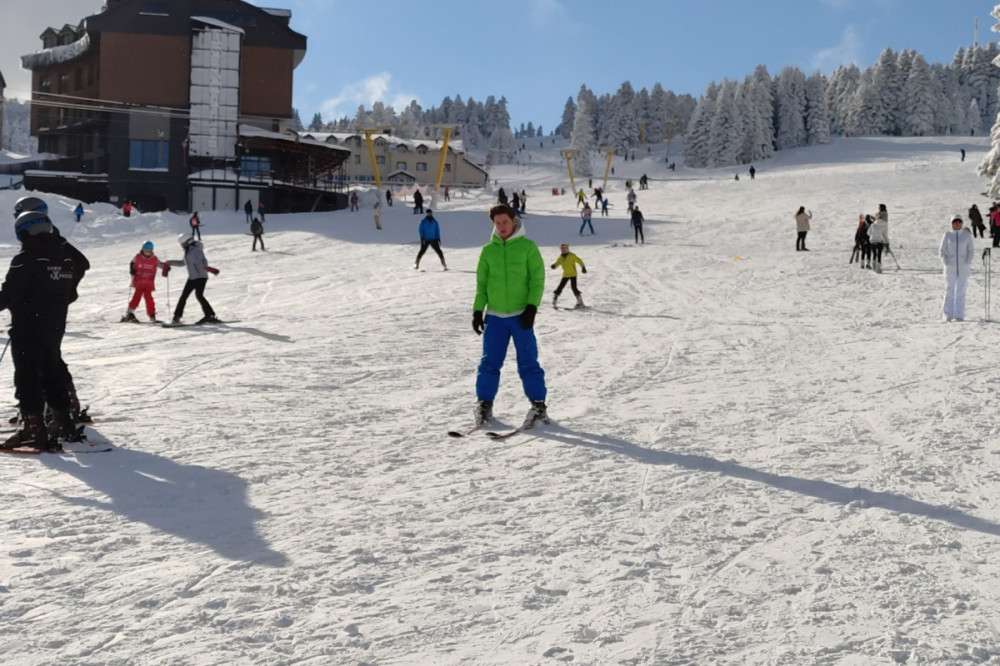 Uludağ'da kış turizmi hareketli geçiyor